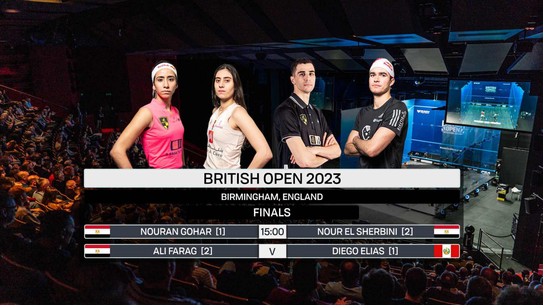 Finals Preview The Stats & How To Watch Live British Open Squash