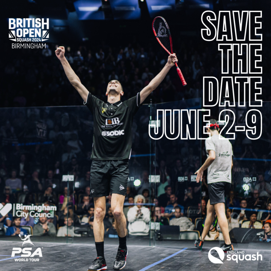 BO 2024 Save the Date 1×1 British Open Squash