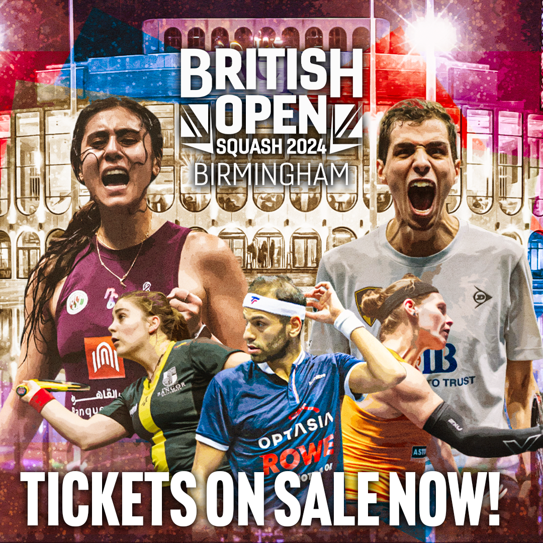 British Open Squash 2024 Tickets Tera Florina