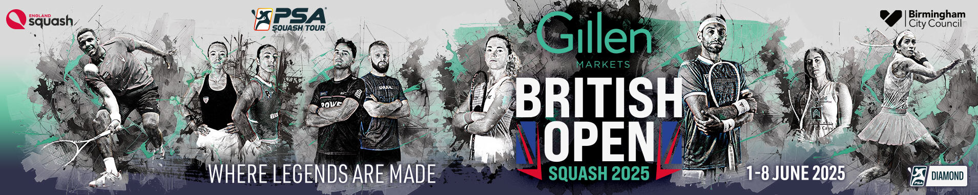 GillenMarkets British Open Squash
