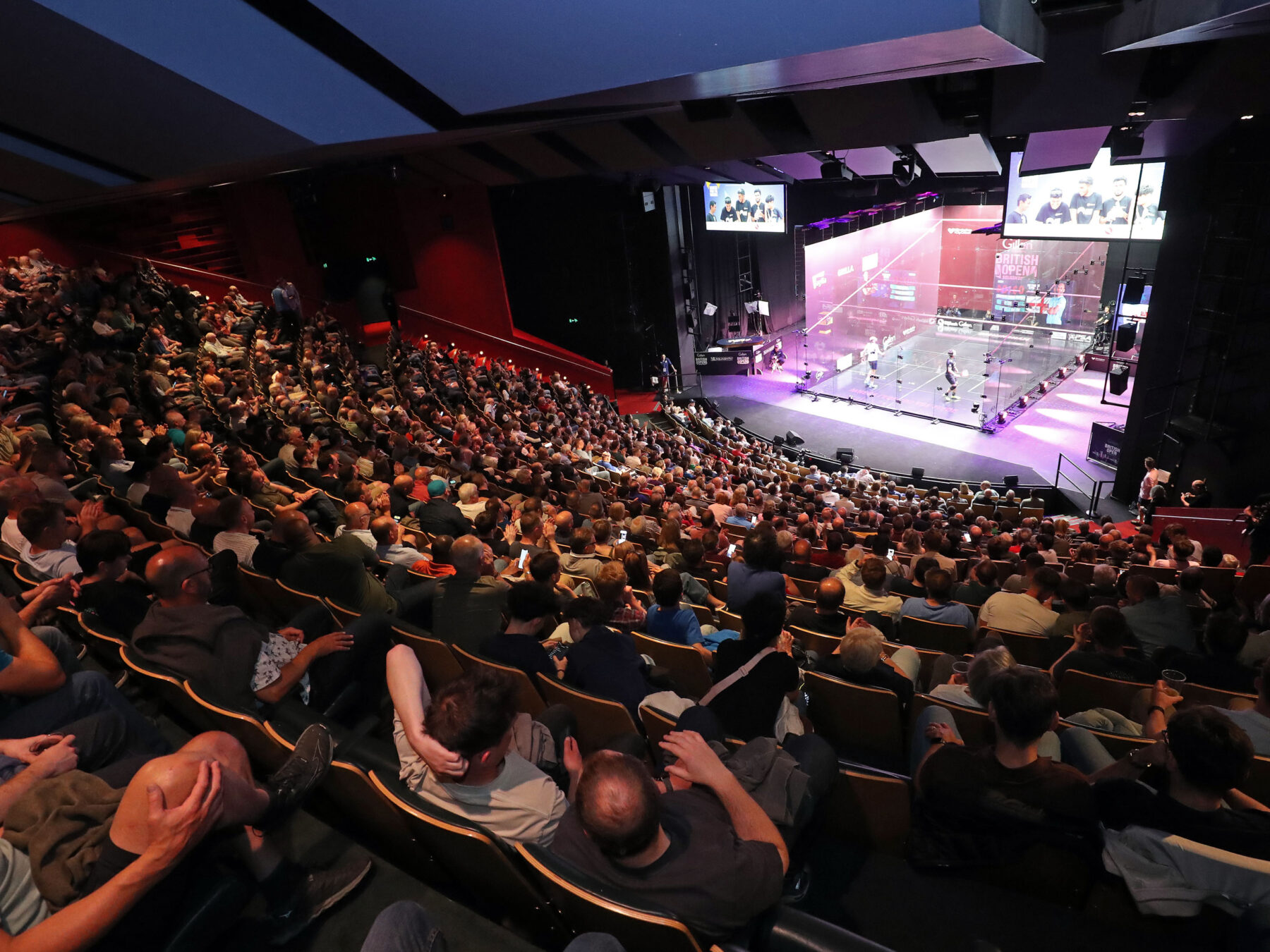 The GillenMarkets British Open quarter-finals take place at Birmingham Rep Theatre.
