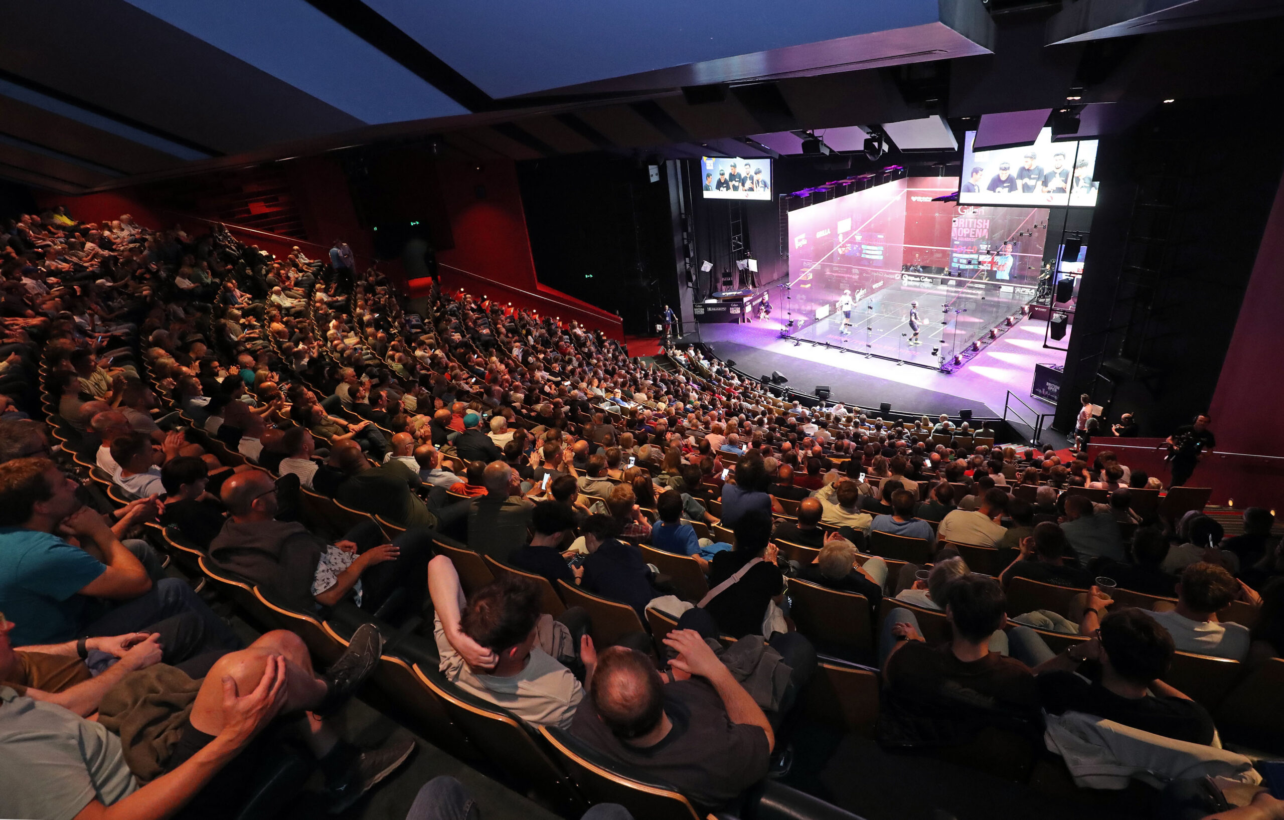 The GillenMarkets British Open quarter-finals take place at Birmingham Rep Theatre.